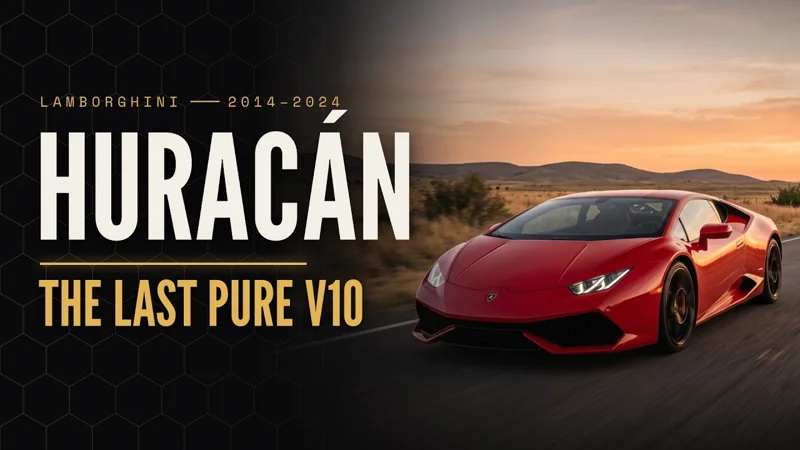 The History of the Lamborghini Huracán Cover