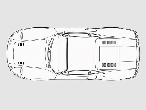 Ferrari Dino 246 top view