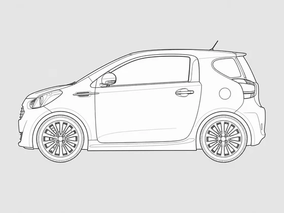 Aston Martin Cygnet side view