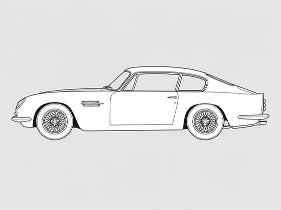 Aston Martin DB6 side view