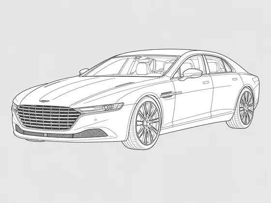 Aston Martin Lagonda Taraf front 3/4 view