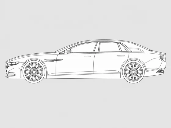 Aston Martin Lagonda Taraf side view