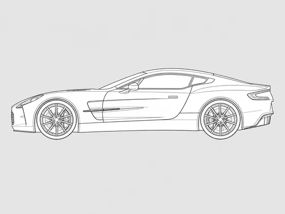 Aston Martin One-77 side view