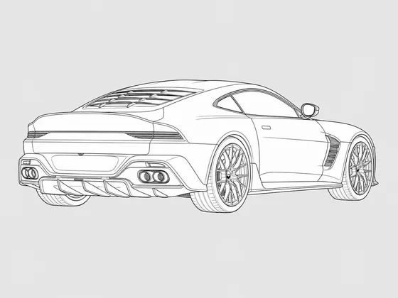 Aston Martin Valour rear 3/4 view