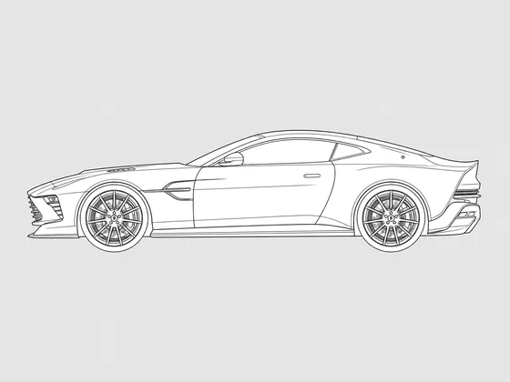 Aston Martin Valour side view