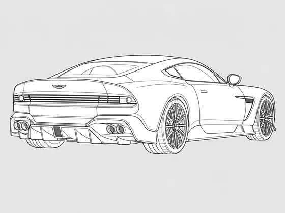 Aston Martin Victor rear 3/4 view