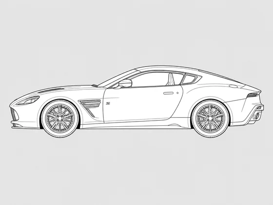 Aston Martin Zagato V12 side view