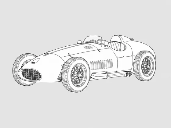 Ferrari 195 front 3/4 view