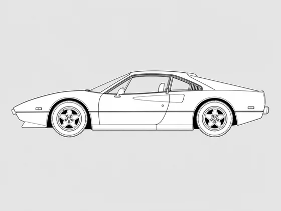 Ferrari 208 side view