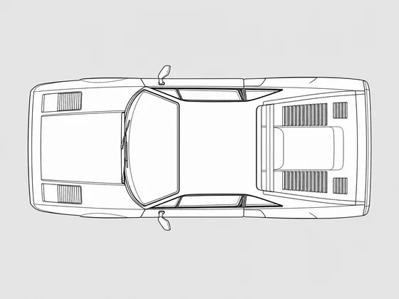 Ferrari 208 top view