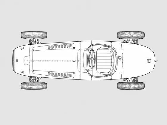 Ferrari 212 top view