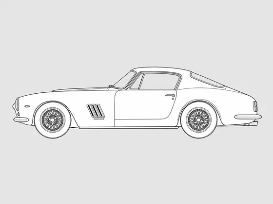 Ferrari 250 GT Berlinetta side view