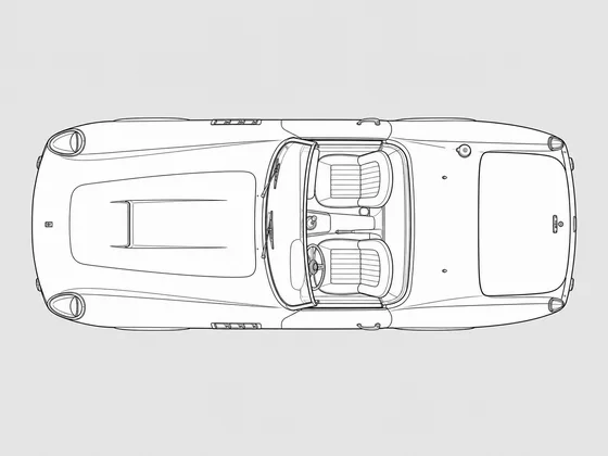 Ferrari 250 GT California top view
