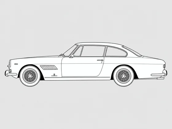 Ferrari 330 GT 2+2 side view