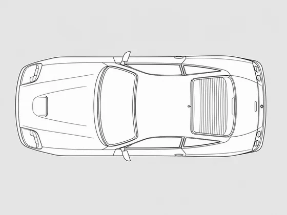 Ferrari 550 top view