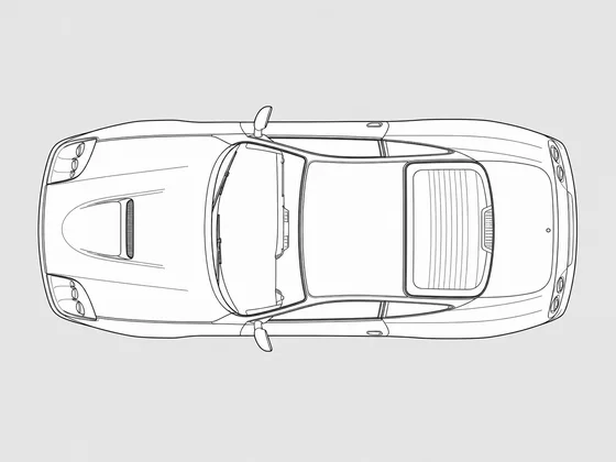 Ferrari 575M top view