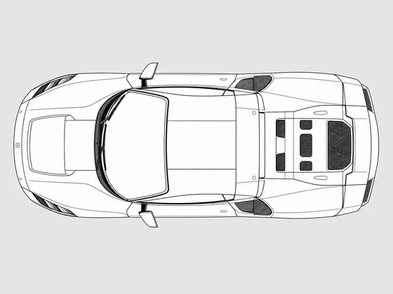 Ferrari 849 Testarossa top view
