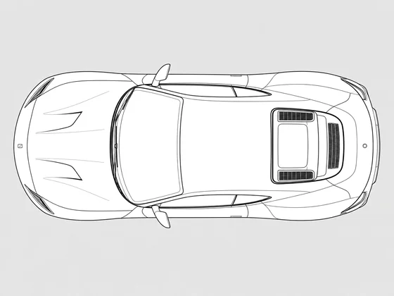 Ferrari Amalfi top view