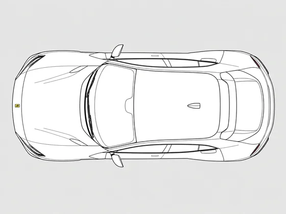 Ferrari Purosangue top view