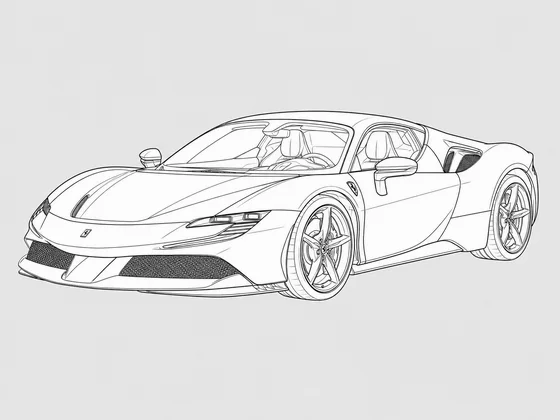Ferrari SF90 front 3/4 view