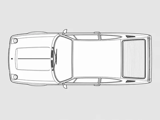 Lamborghini Espada top view