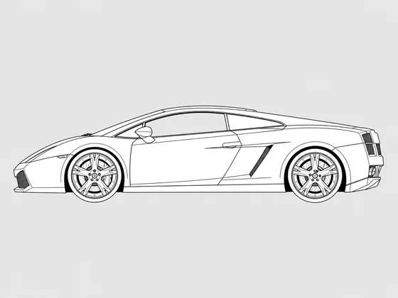 Lamborghini Gallardo side view