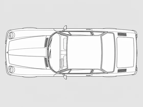 Lamborghini Islero top view
