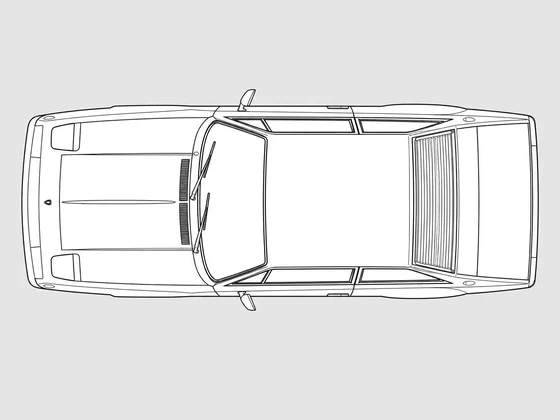 Lamborghini Jarama top view