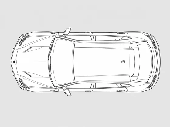 Lamborghini Urus top view