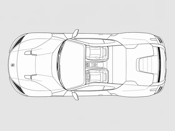 Ferrari 12Cilindri top view
