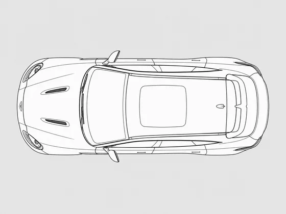 Aston Martin DBX top view