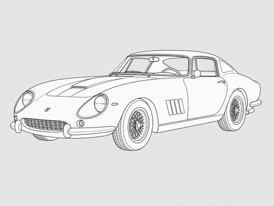 Ferrari 275 front 3/4 view