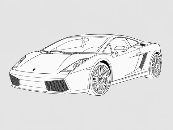 Lamborghini Gallardo front 3/4 view