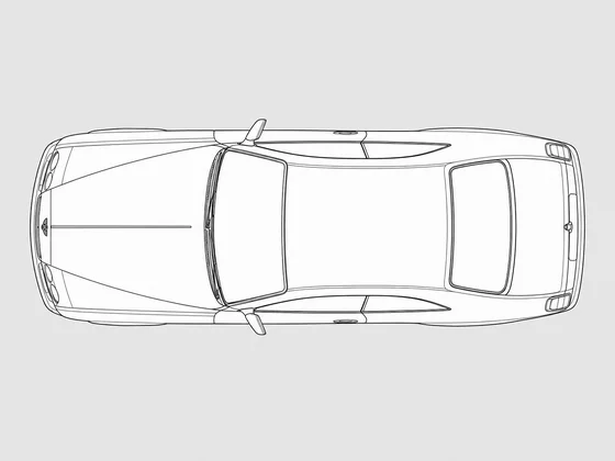 Bentley Brooklands top view