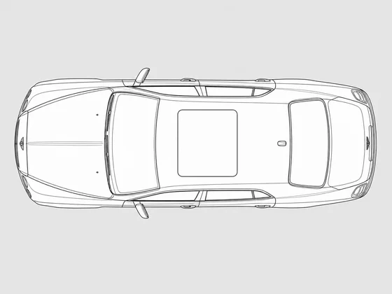 Bentley Mulsanne top view