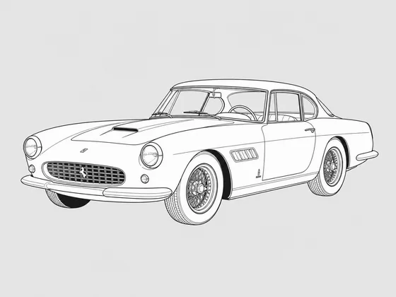Ferrari 330 America front 3/4 view