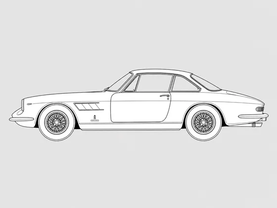 Ferrari 330 GTC side view