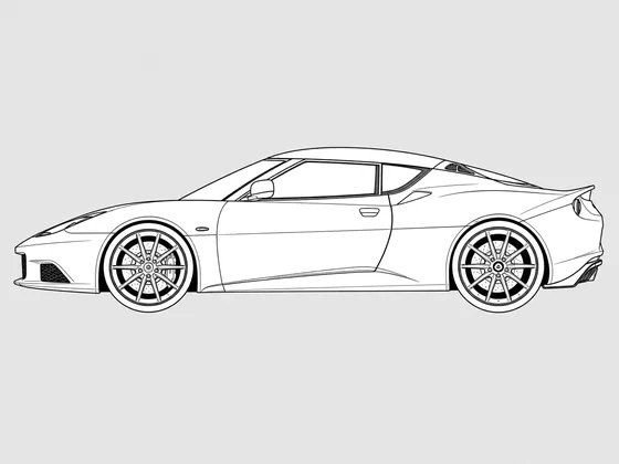 Lotus Evora side view