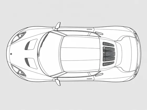 Lotus Evora top view
