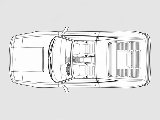 Ferrari 348 top view
