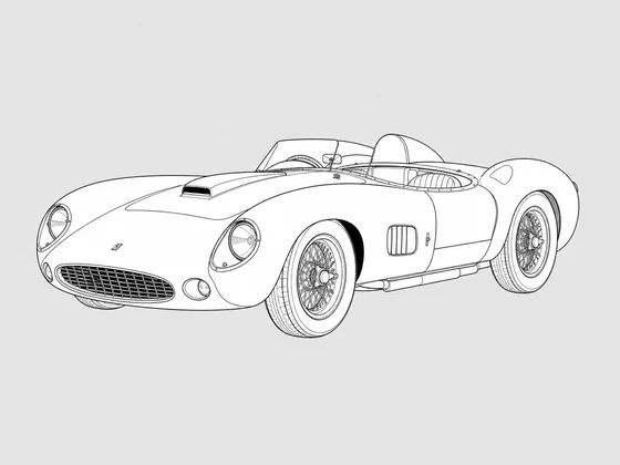 Ferrari 330 LMB front 3/4 view