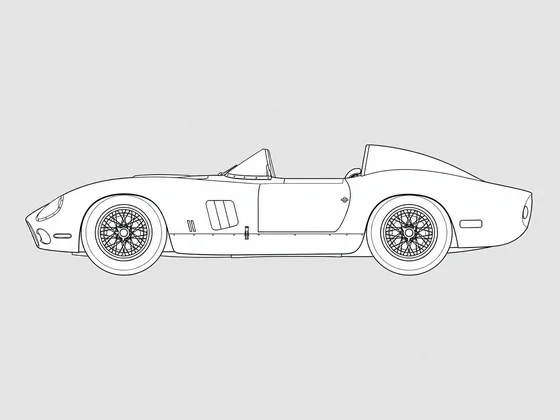 Ferrari 330 LMB side view
