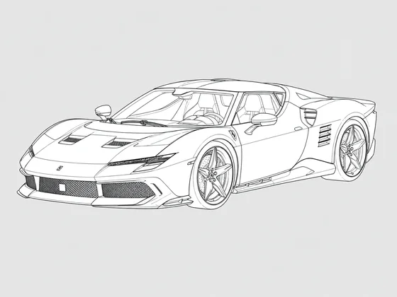 Ferrari SC40 front 3/4 view