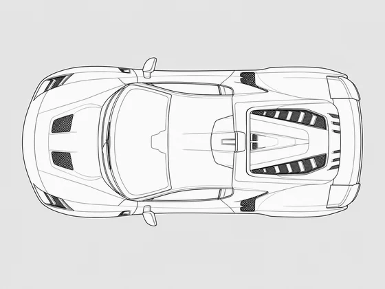 Ferrari SC40 top view