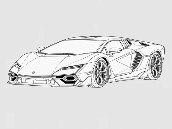 Lamborghini Fenomeno front 3/4 view