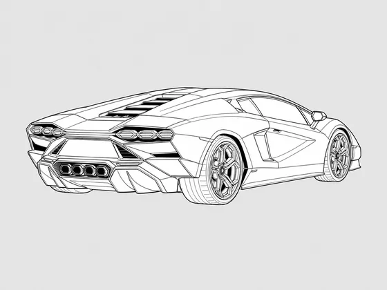 Lamborghini Invencible rear 3/4 view