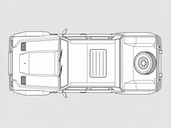 Lamborghini LM001 top view