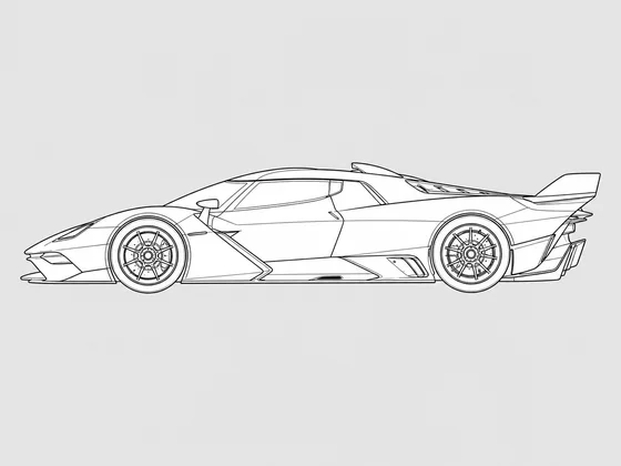 Lamborghini LMA002 side view