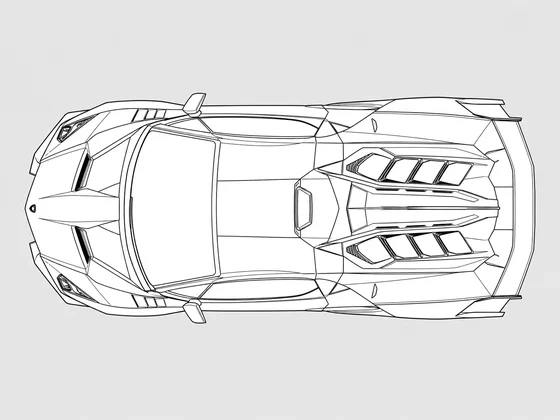 Lamborghini SC18 Alston top view