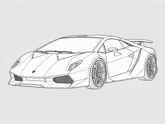 Lamborghini Sesto Elemento front 3/4 view